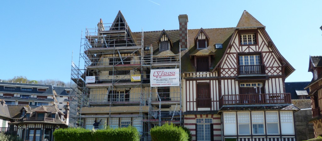 Ravalement d'une coproprieté Trouville